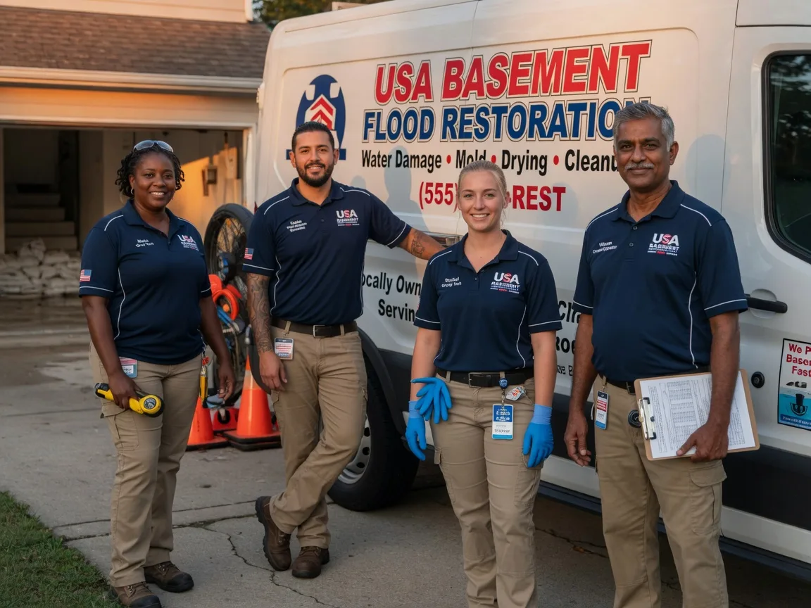 Basement Flood Cleanup company in Winfield, MO